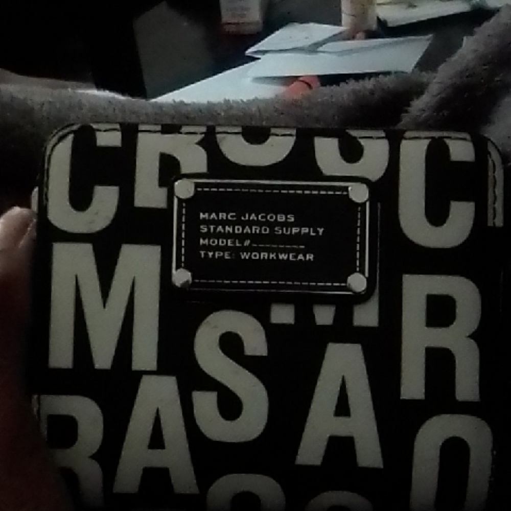 Marc Jacobs Black and White Wallet